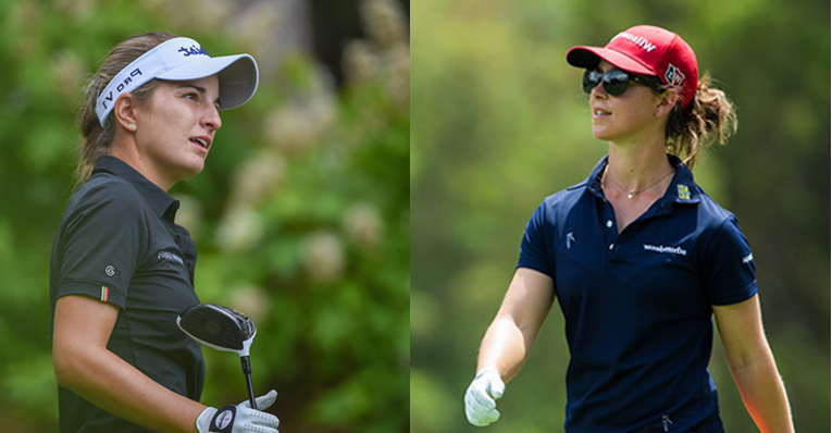 Luna Sobrón y Nuria Iturrios juegan esta semana en EEUU