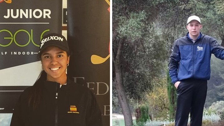 Odette Font y Agustín Quesada se imponen en la III Prueba Circuito Junior AdnGolf
