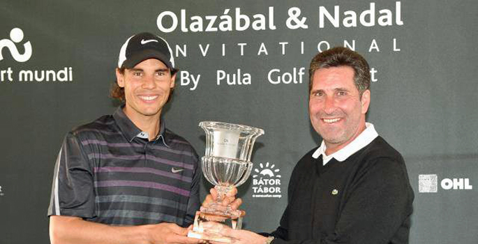 Exito en la 3ª edición del Olazabal & Nadal Invitational by Pula Golf