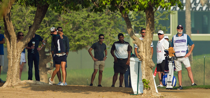 Suspendida la primera jornada del Omega Dubai Ladies Masters en el que participa Nuria Iturrios