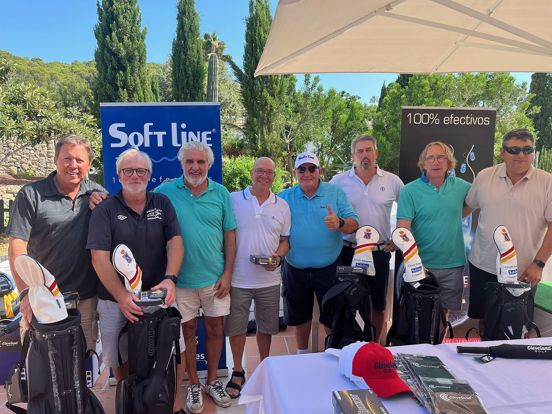 El equipo “Hoyo 19” ganador del Circuito Pentagonal – Soft Line