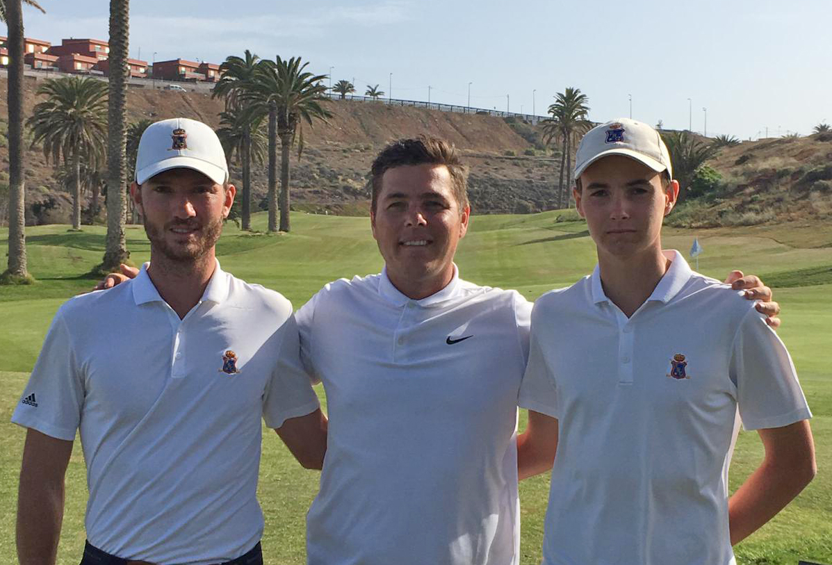 Campeonato de Canarias Masculino con tres jugadores de Baleares