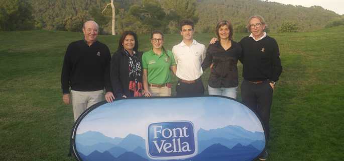 Sandra Vázquez y Víctor Mirón bicampeones del Circuito Juvenil FONT VELLA