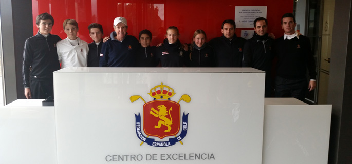 Visita al Centro de Excelencia de la Real Federación Española de Golf