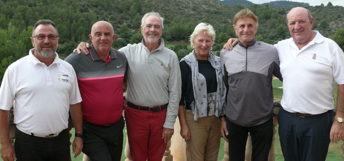 Malcom Bright e Isabel Middelmann vencedores de la III prueba del Circuito Senior Golf´us