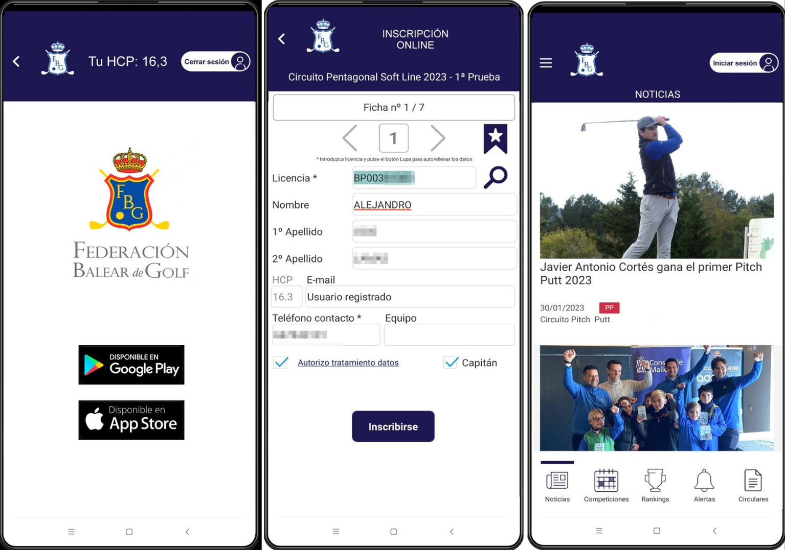 ¿Conoces ya la APP de la Federación Balear de Golf?
