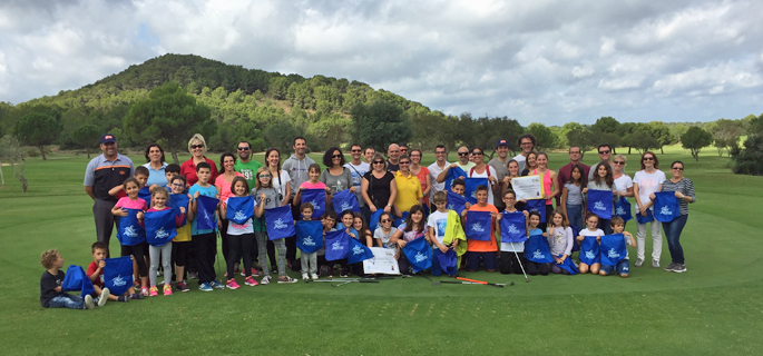 Jornada de puertas abiertas en Son Parc para promocionar el golf entre los más jóvenes