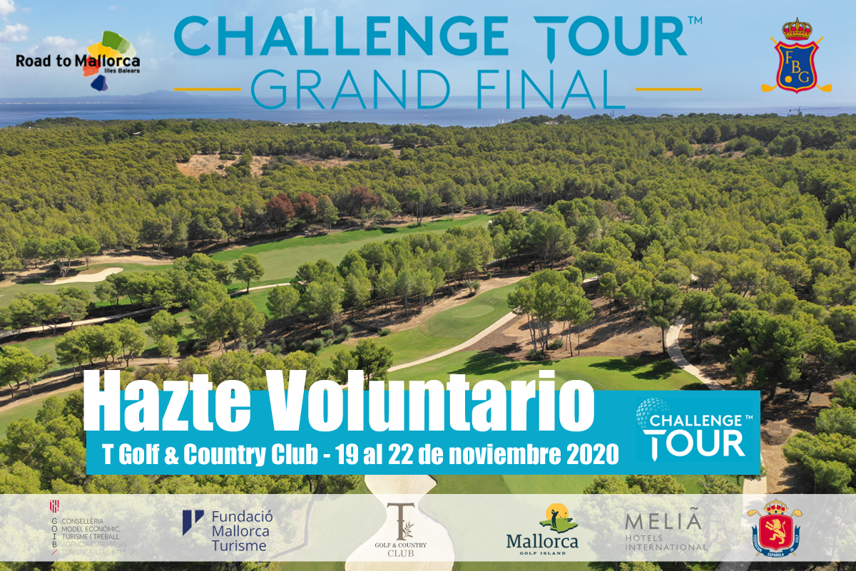 Campaña captación voluntarios Challenge Tour Grand Final 2020
