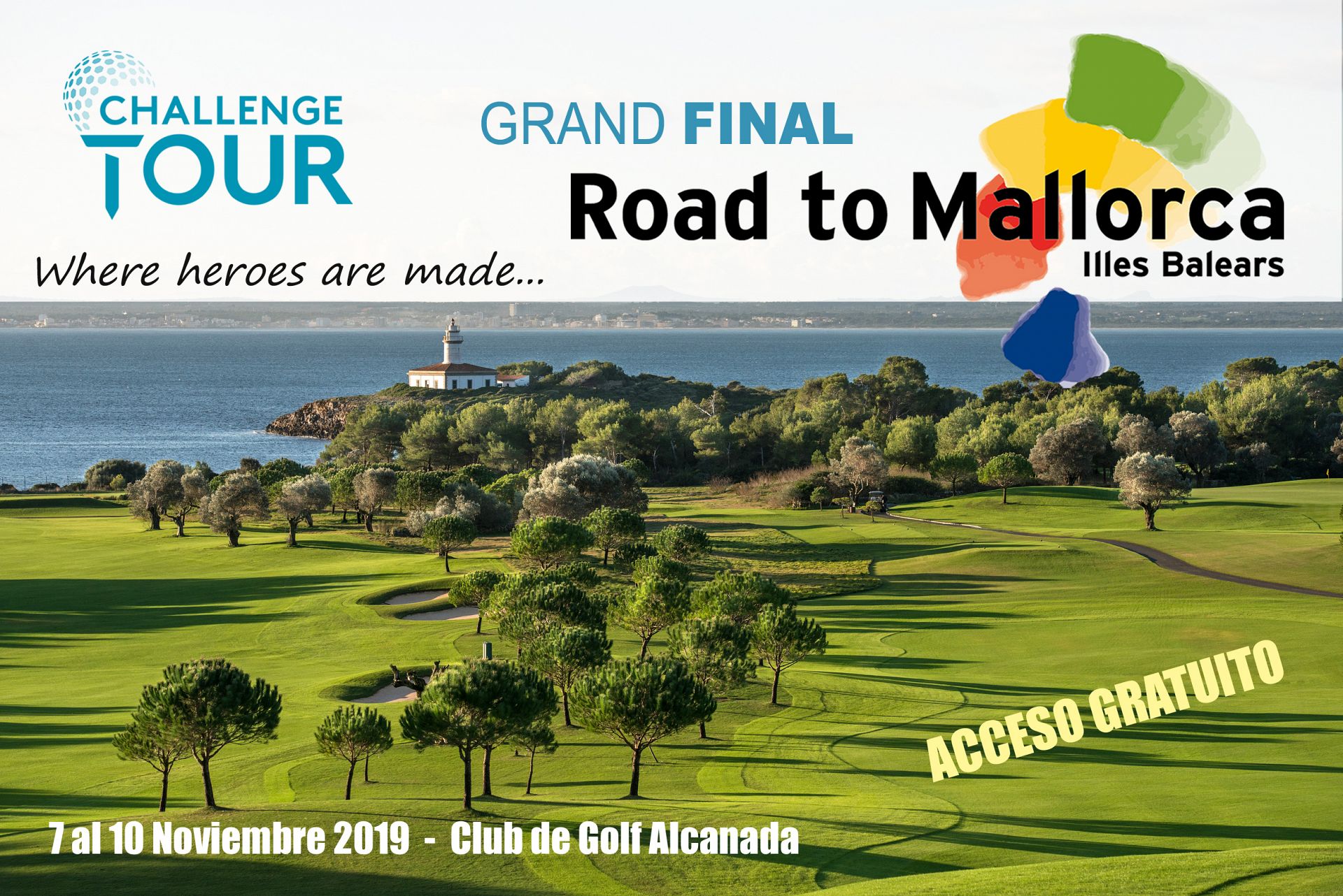 Cuenta atrás para el Challenge Tour Grand Final Road to Mallorca