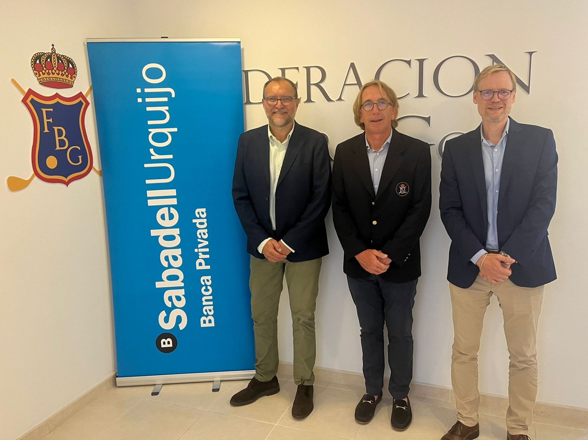 SabadellUrquijo y la Federación Balear de Golf firman un acuerdo de colaboración