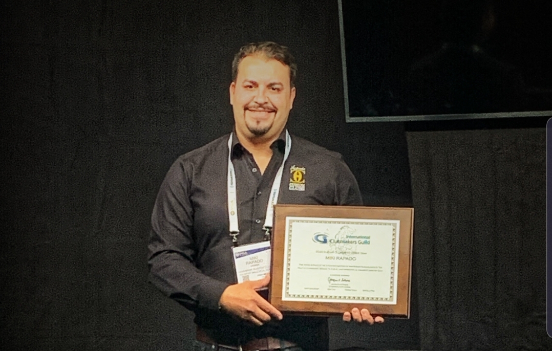 Miki Rapado de Handmade Custom Clubs ha recibido el premio internacional de ICG Clubmaker of the Year 2020