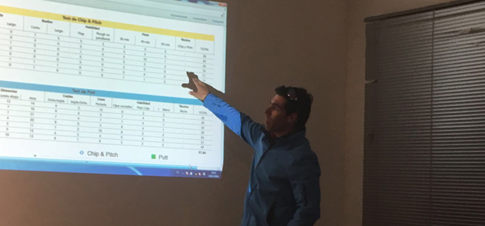 Primera reunión con las Escuelas de Golf de los Clubs