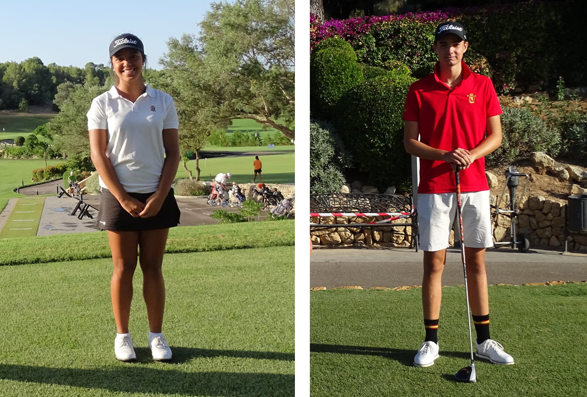 Odette Font y Carlos Roldós ganan la IV Prueba Circuito Junior 18 hoyos
