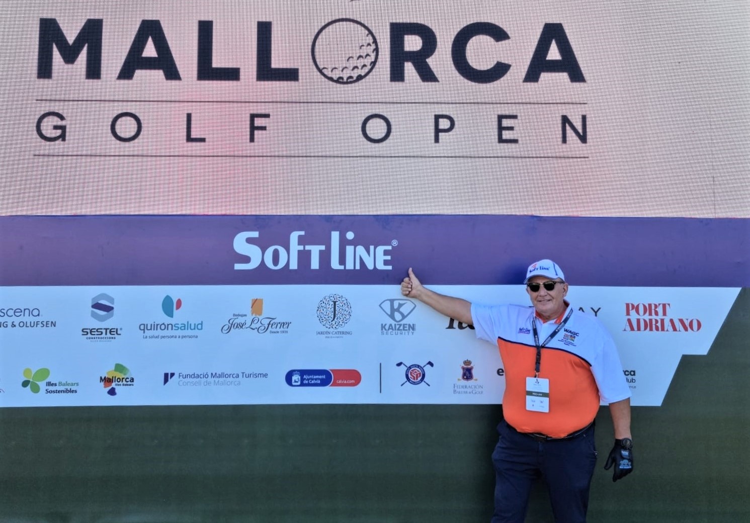 SOFT LINE patrocinador del Mallorca Golf Open 2021