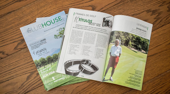 ‘The Club House Magazine’, nueva publicación de la Federación Balear de Golf