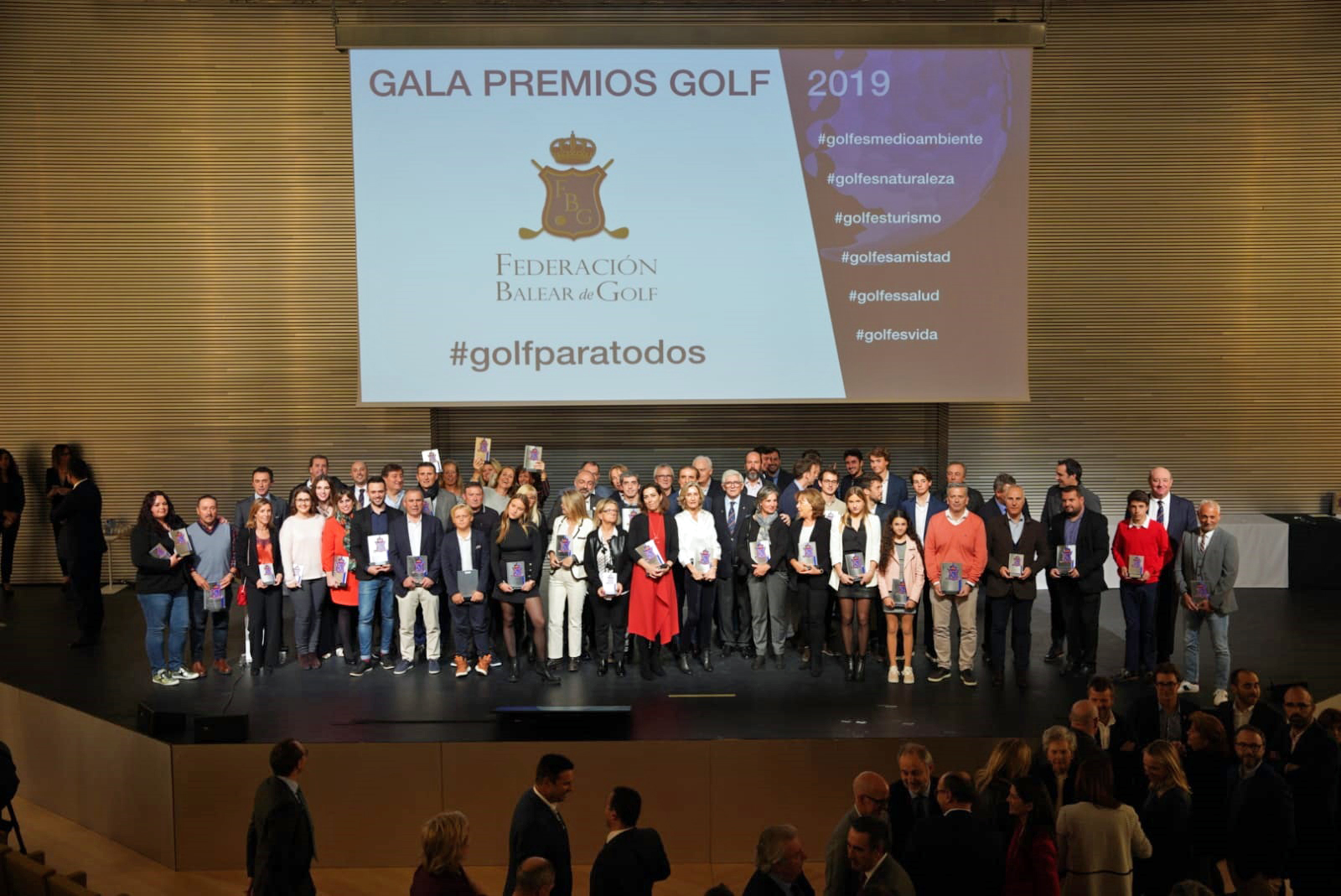 La Federación Balear celebra la Gala del Golf Balear en el Palacio de Congresos de Palma