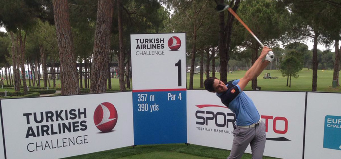 Toni Ferrer en el Turkish Airlines Challenge