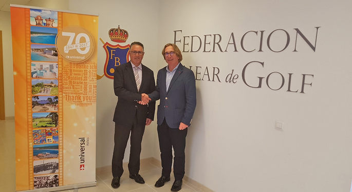 Universal Hotels patrocinador principal de la guía Club FBGolf