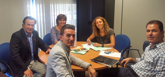 Reunión con la Dirección Insular de Deportes del Consell de Mallorca