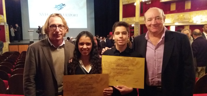 El Consell de Mallorca premia a Odette Font y Adrià Maldonado