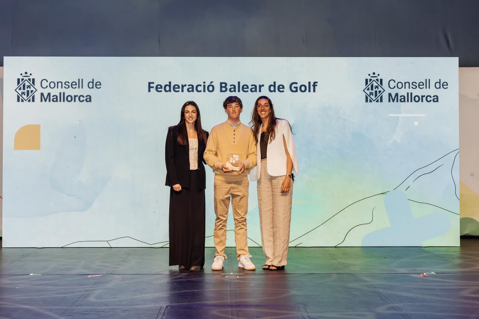 Astin Richard Nustedt, premiado en la Gala de l’Esport del Consell de Mallorca