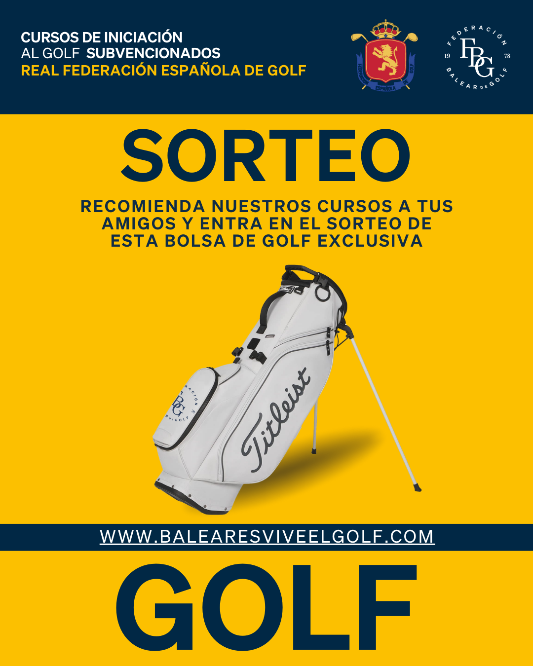 Nueva edición de los cursos de iniciación al golf